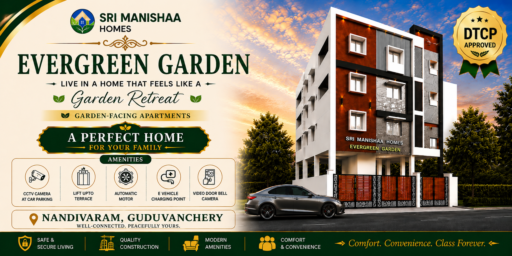 Evergreen Garden Apartment